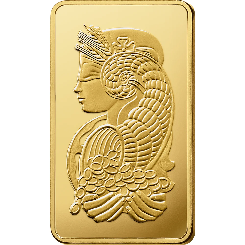 Fortuna Gold Minted Bar - 250g