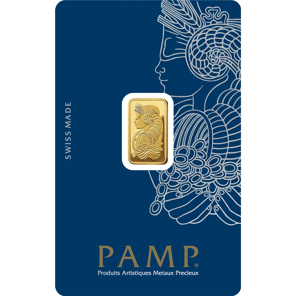 Fortuna Gold Minted Bar - 2.5g